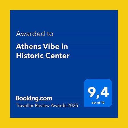 Athens Vibe In Historic Center Διαμέρισμα Εξωτερικό φωτογραφία
